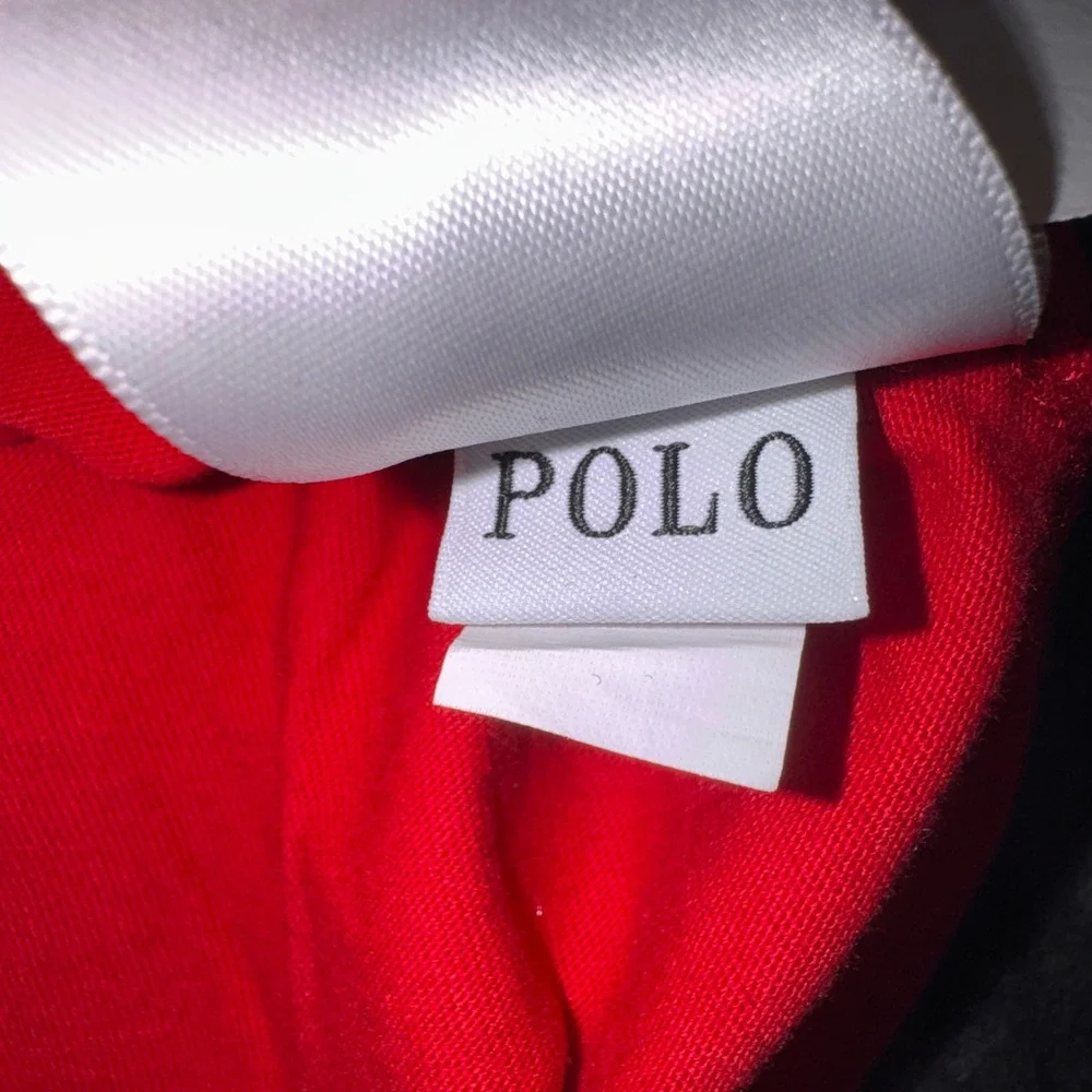 Polo Ralph Lauren Mens Red Short Sleeve Pony Logo T-Shirt XXL 100% Cotton